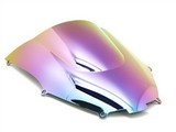 Kawasaki Ninja Zx-9R Iridium Rainbow Double Bubble Windscreen Shield 2000-2005